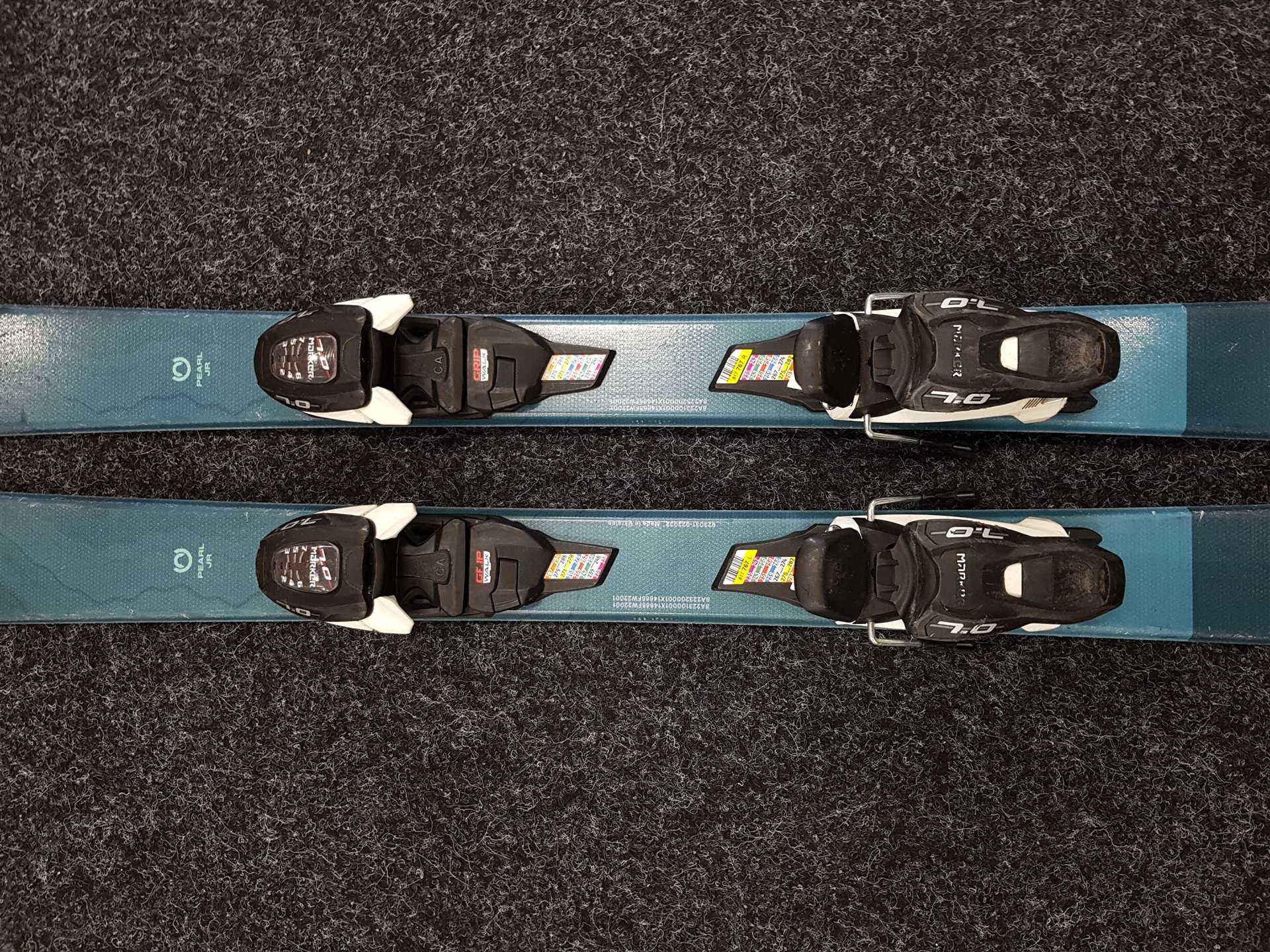 Gebrauchte Kinderski BLIZZARD PEARL JR + Bindungen Marker 7.0