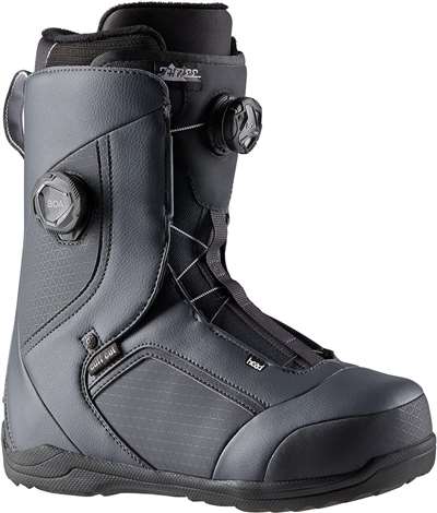 Bottes de snowboard Head Three Lyt Boa Focus Gris