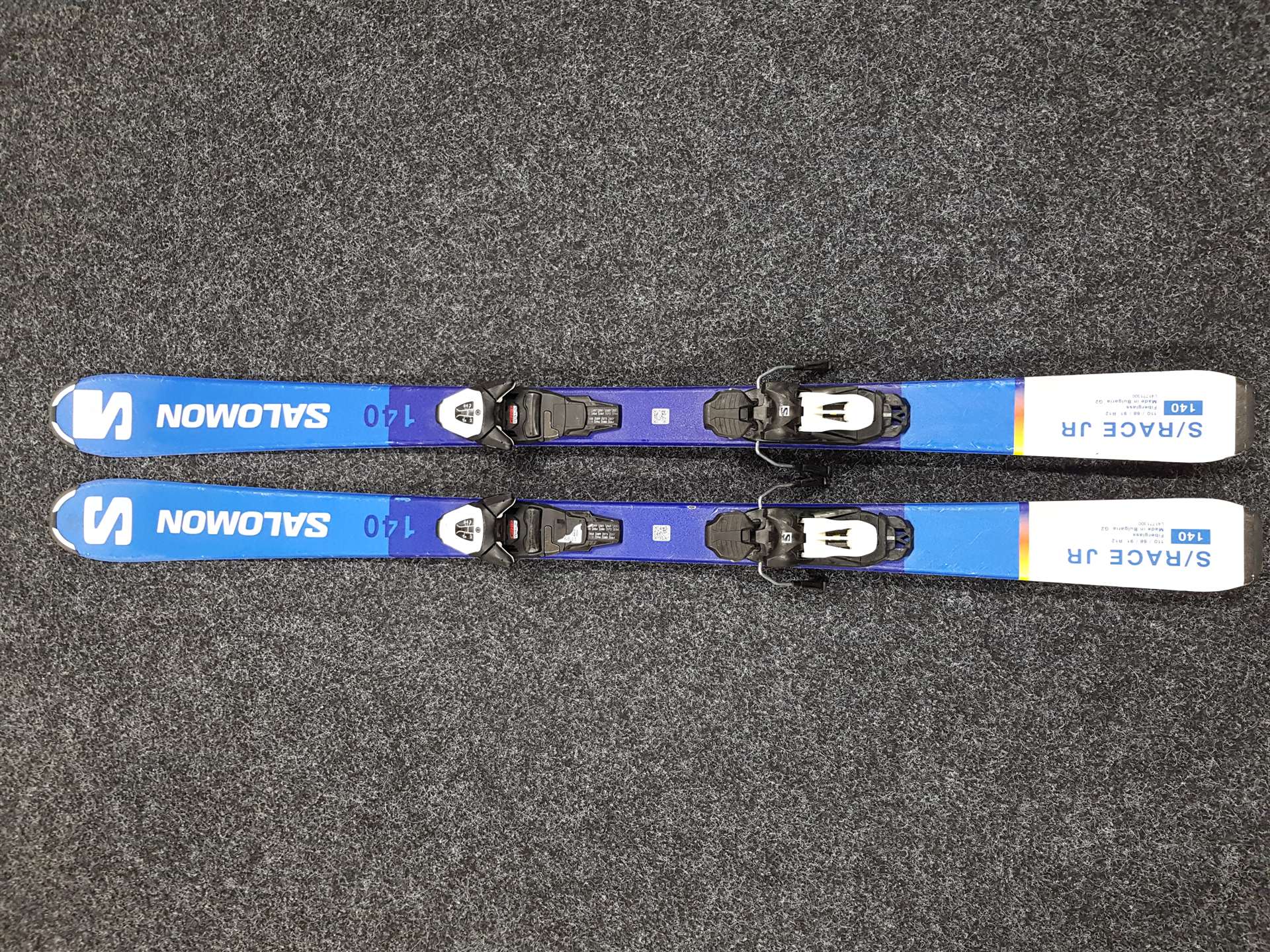 Gebrauchte Ski SALOMON S/RACE JR + Bindungen Salomon 6