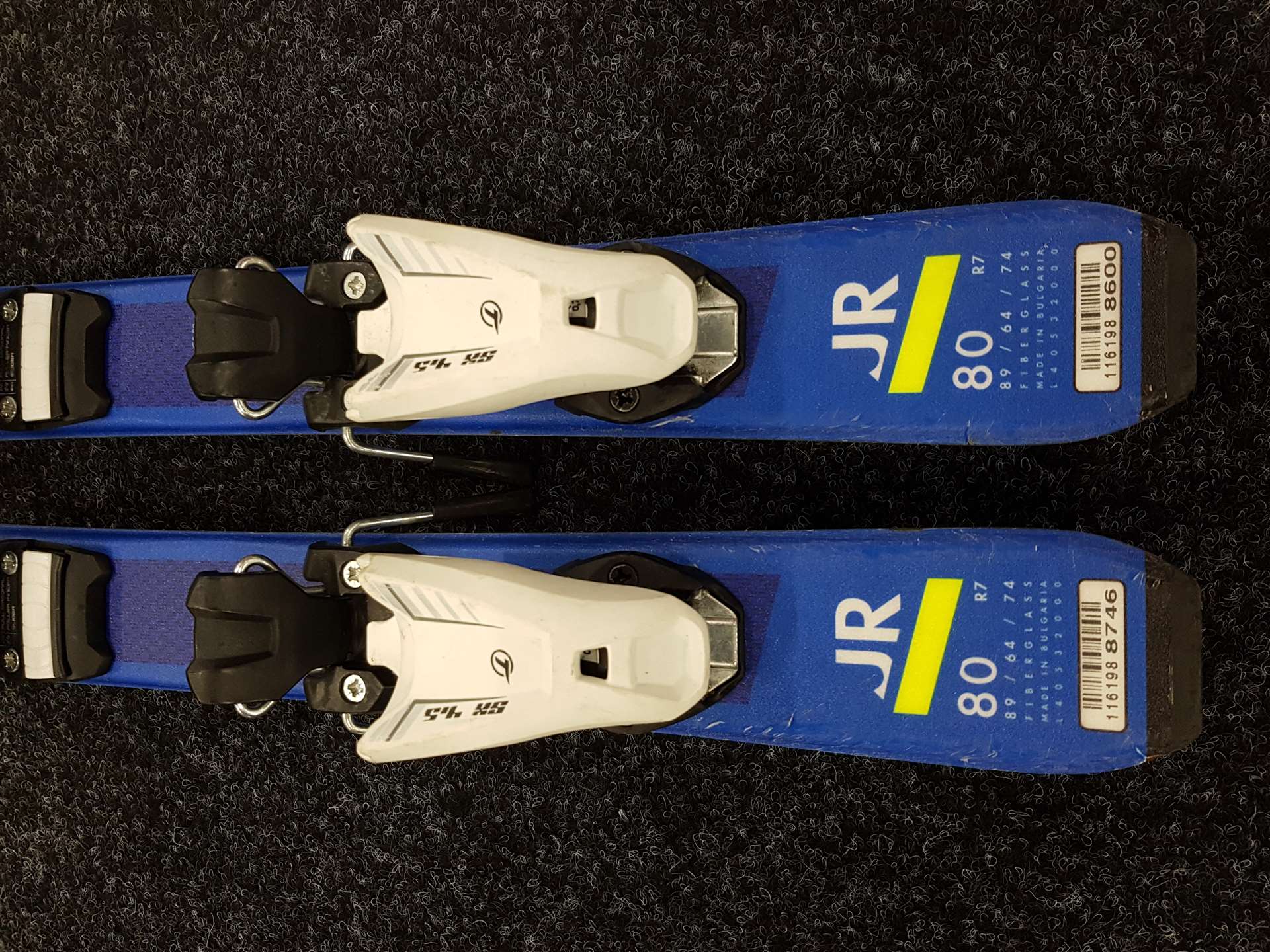 Gebrauchte SALOMON Race-Ski + Salomon 5-Bindungen