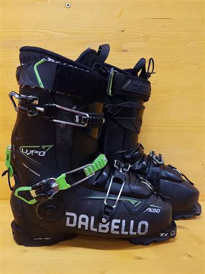 Gebrauchte Skialp Skischuhe Dalbello Lupo 7 AX90