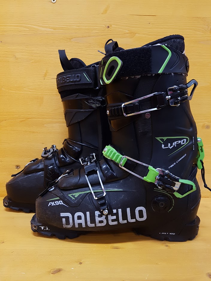 Gebrauchte Skialp Skischuhe Dalbello Lupo 7 AX90