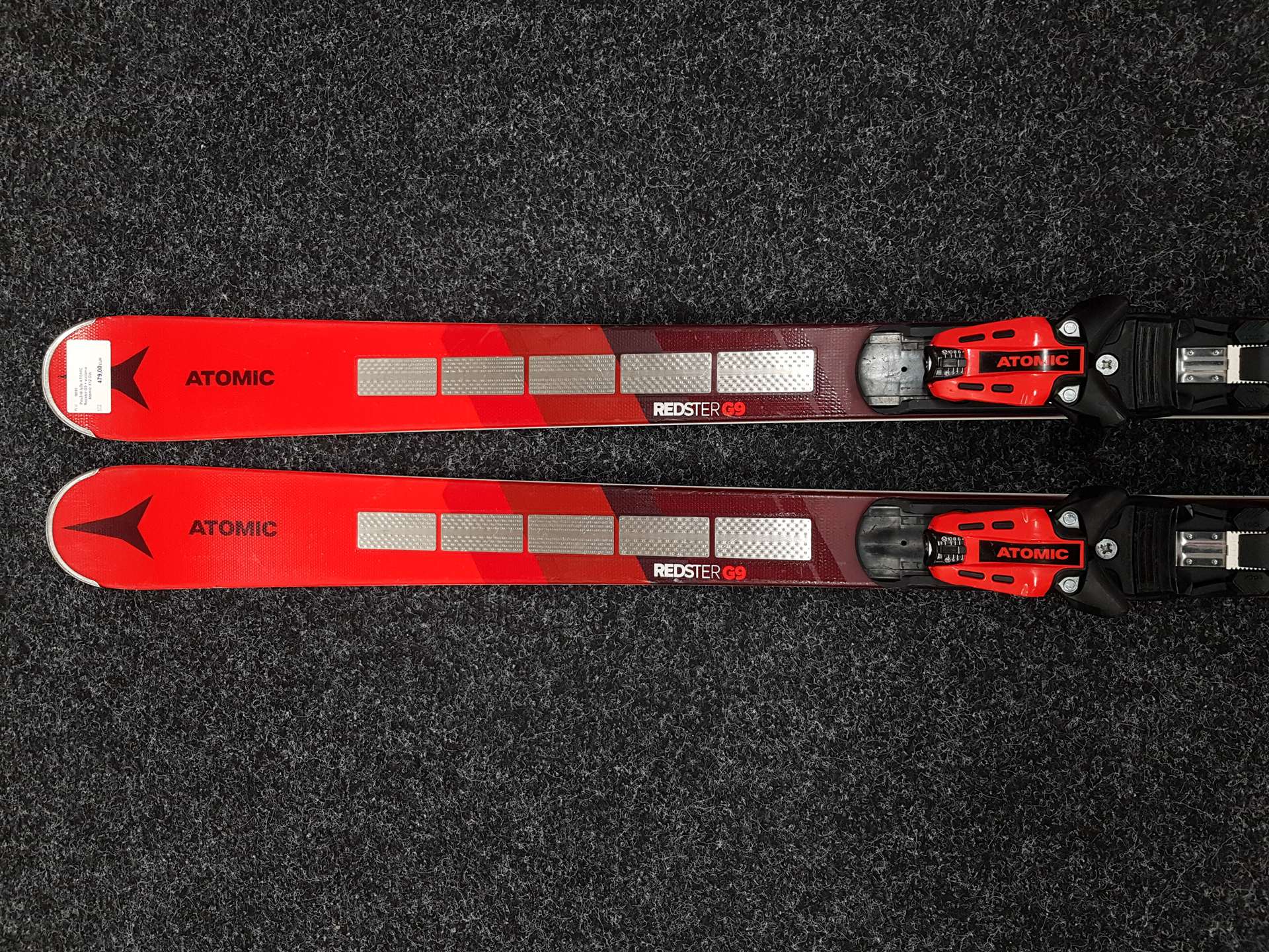 Używane narty ATOMIC Redster G9 + wiązania Atomic X12 GW