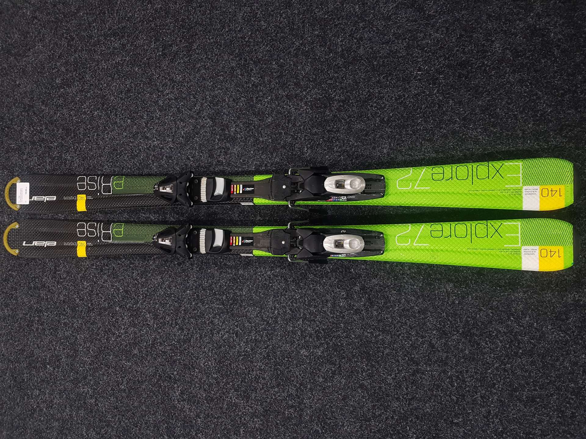 Sci usati ELAN Explore 72 + attacchi Elan ESP 10