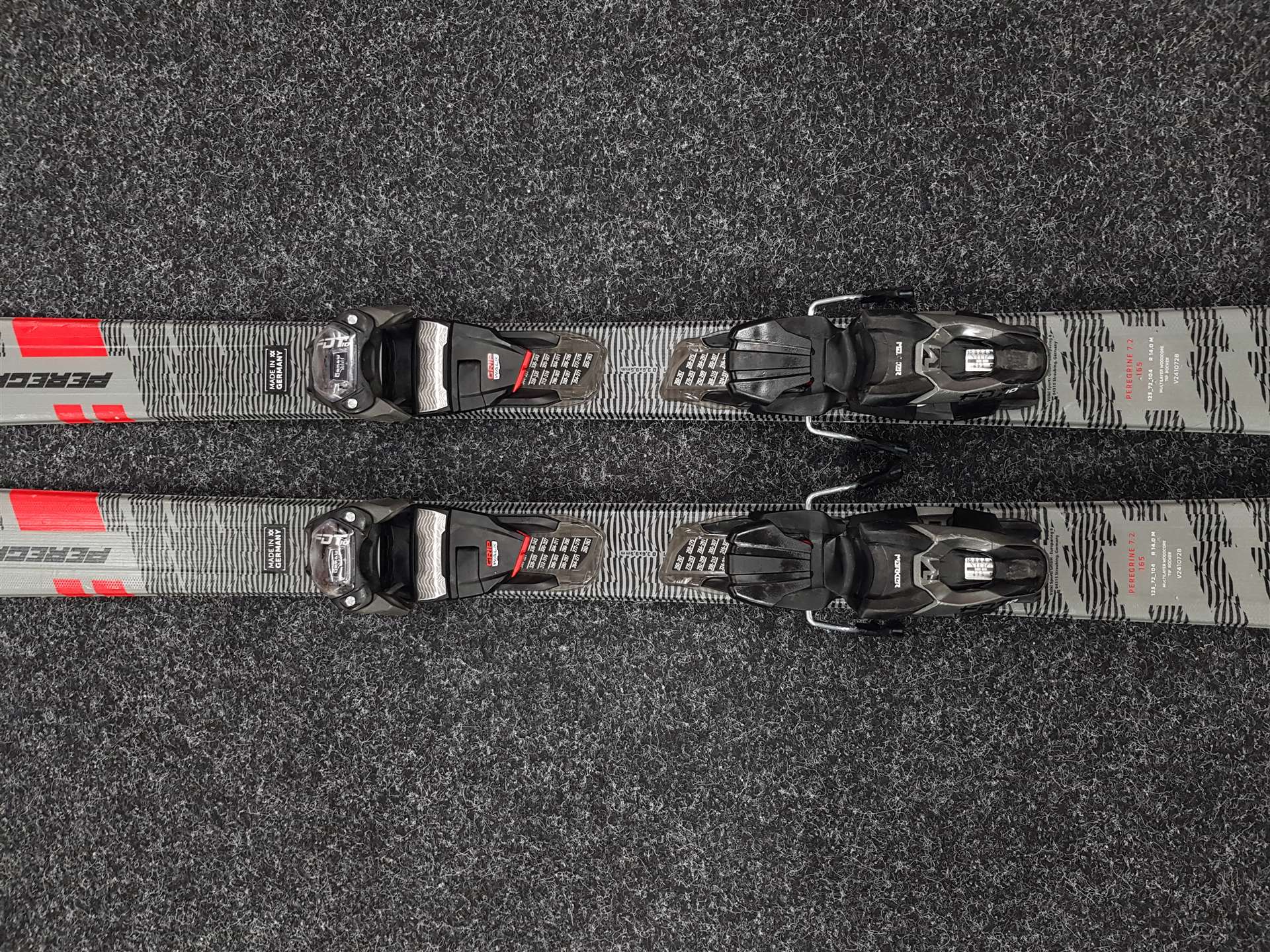 Rabljene smuči VOLKL Peregrine 7.2 + vezi Marker FDT 10