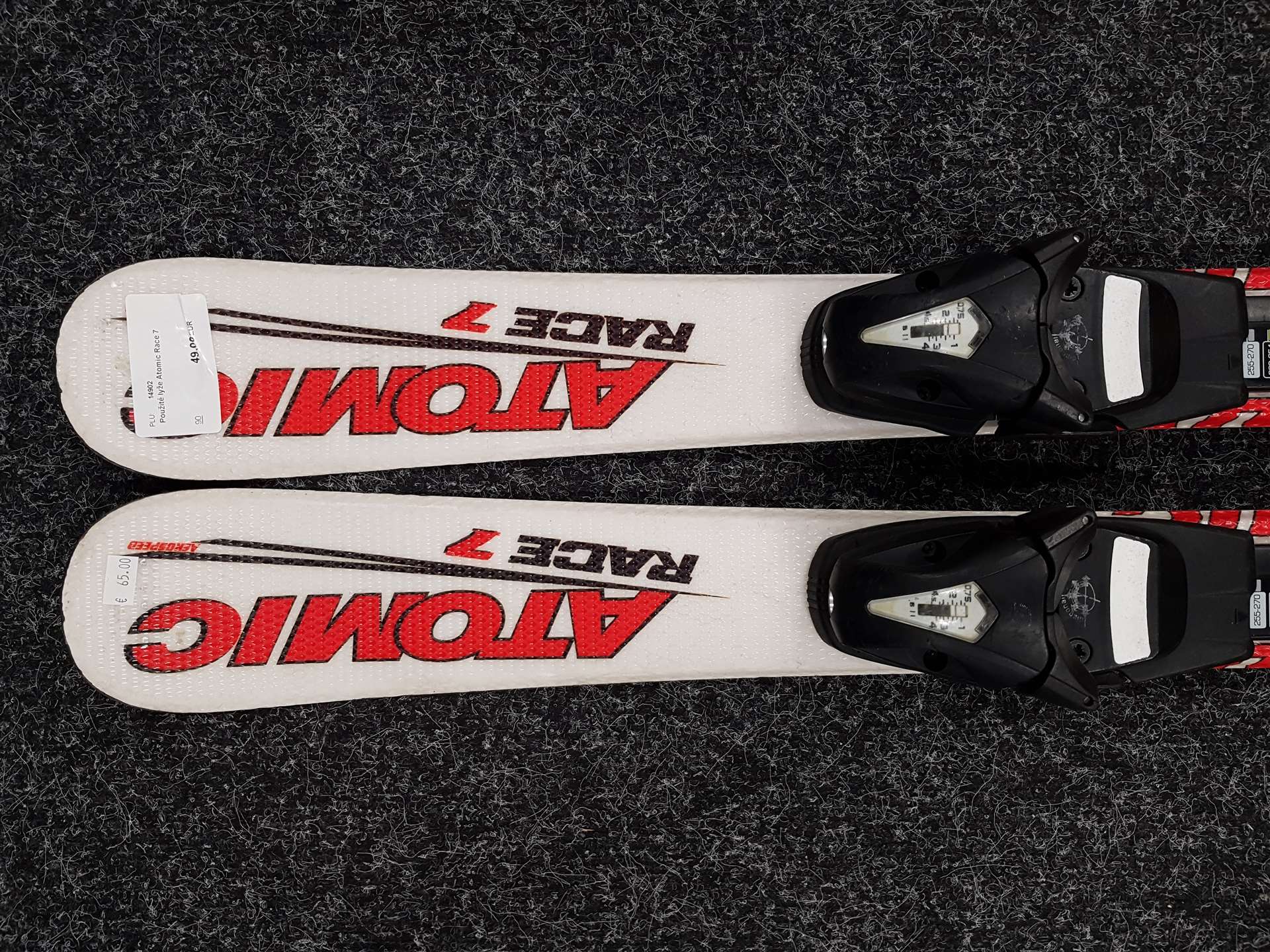 Použité lyže Atomic Race 7