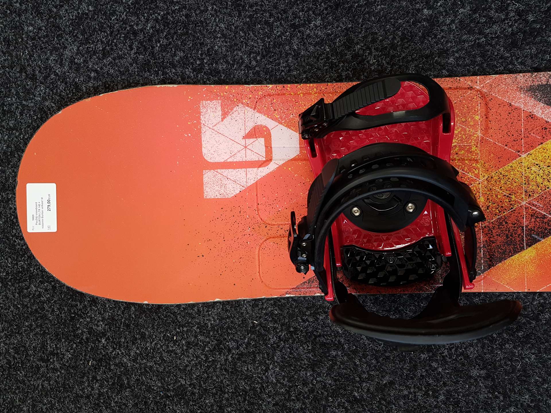 Snowboard usato BURTON LTR 140 + attacchi Burton taglia M