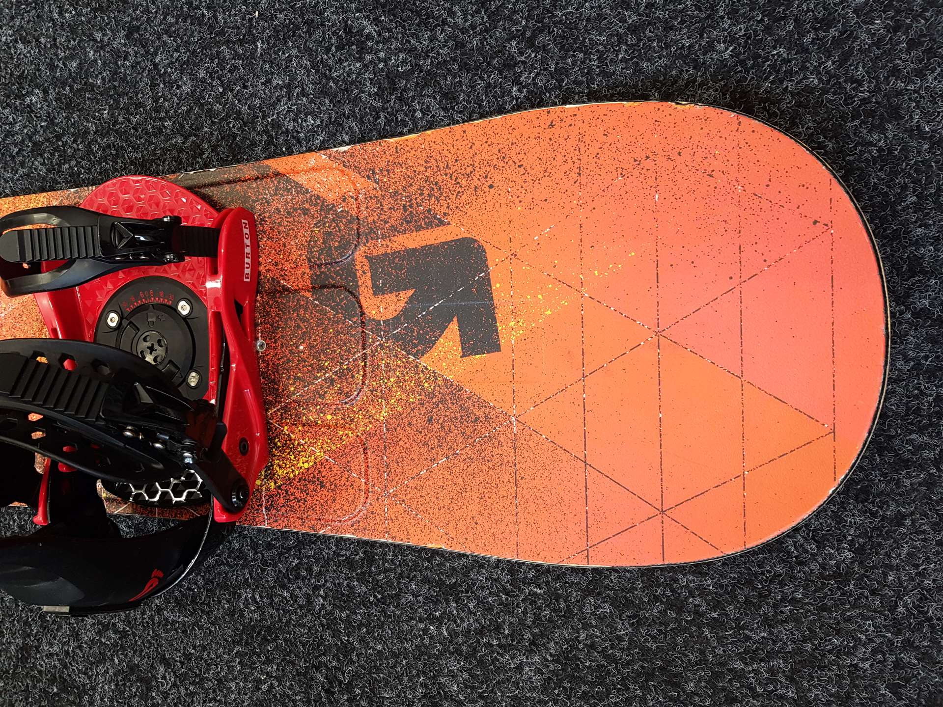 Snowboard usato BURTON LTR 140 + attacchi Burton taglia M