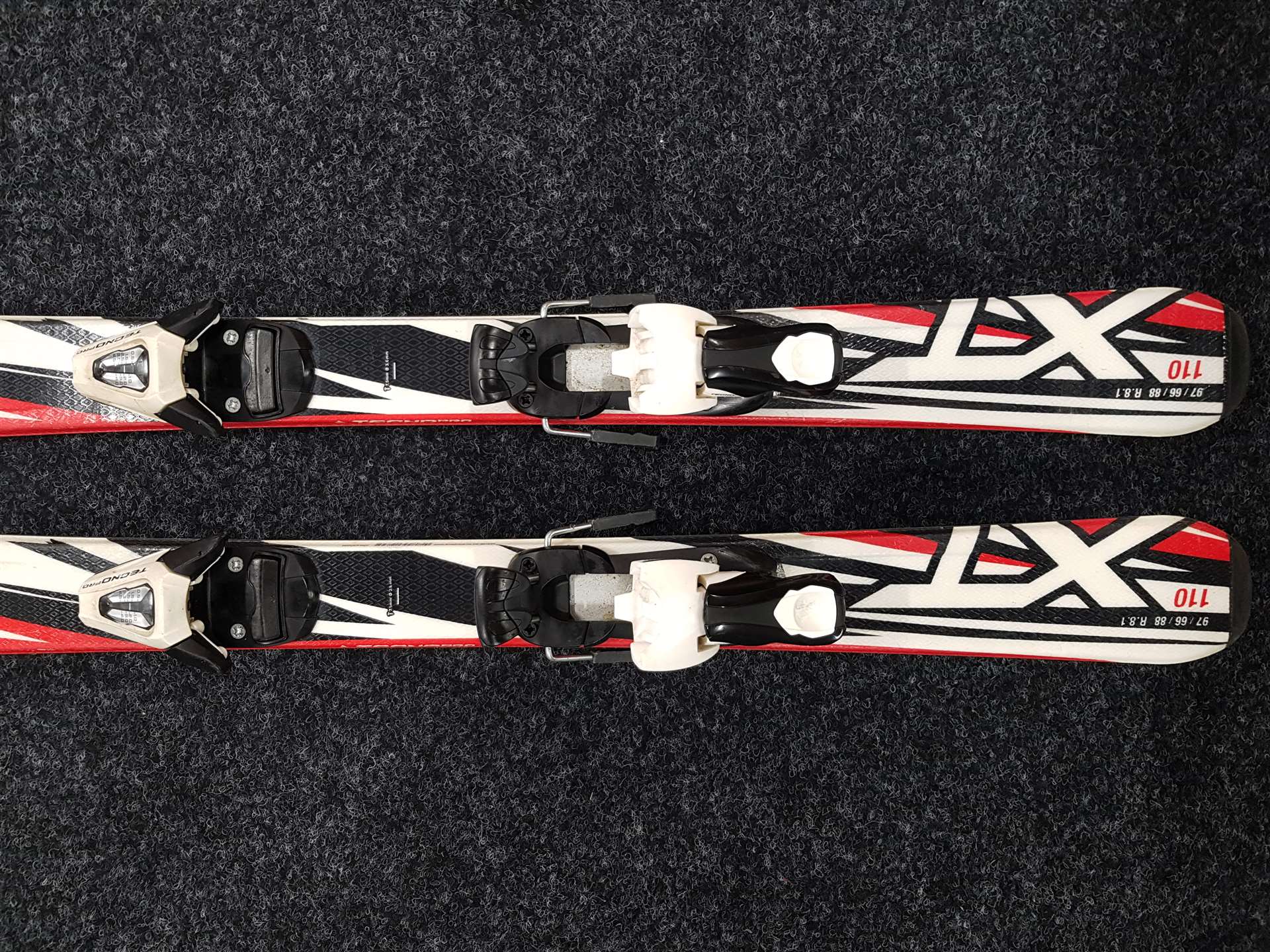 Použité lyže TECNOPROXT Team + vázání Tecnopro TC 4.5