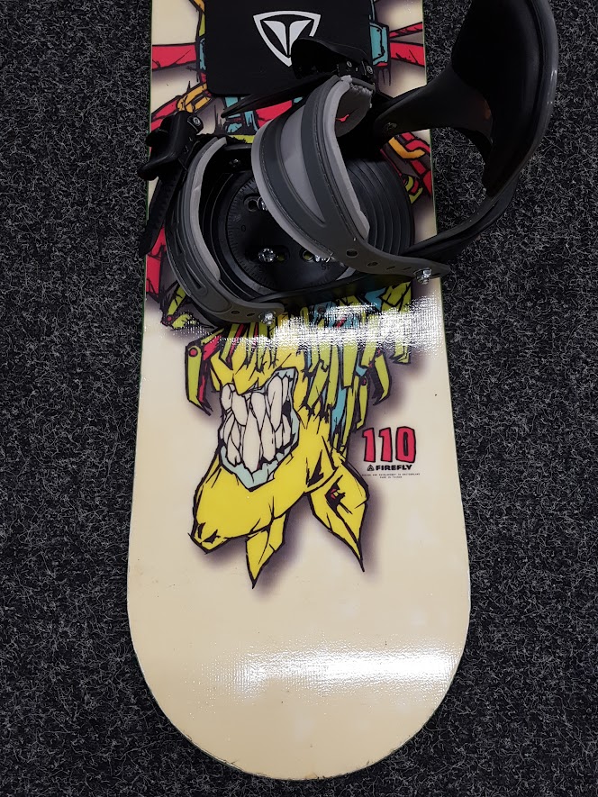 Bazarový snowboard Firefly + vázání velikost XS