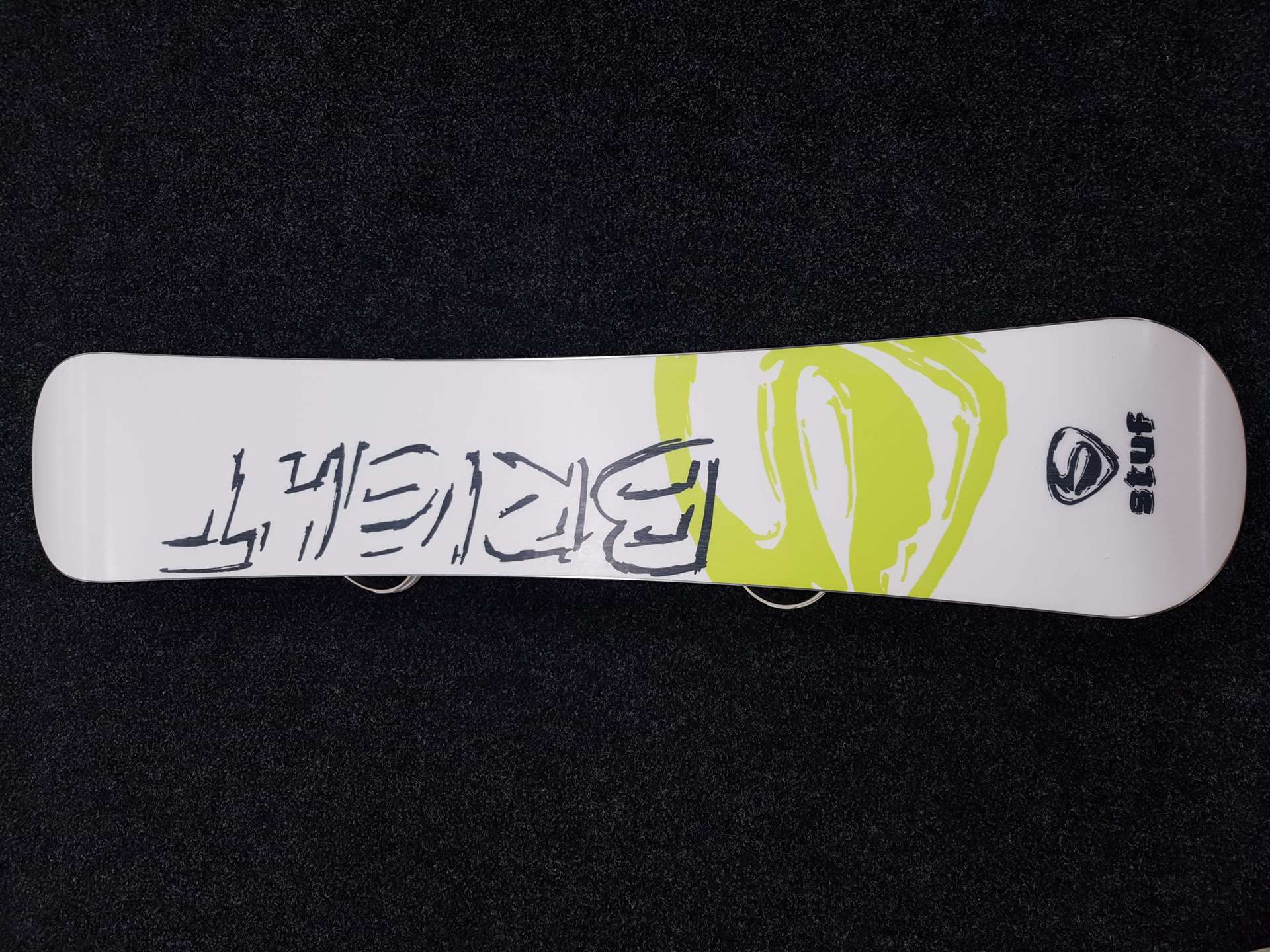 Použitý snowboard STUF Bright + vázání Stuf velikost M/L