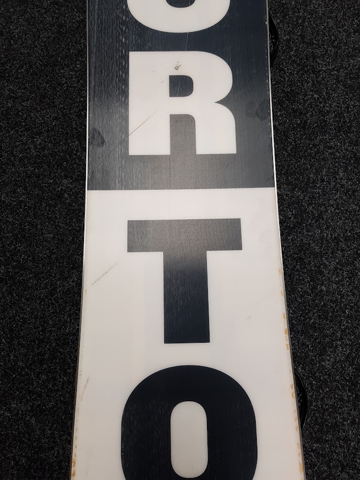 Gebrauchtes Burton Process Snowboard + Burton Bindungen Größe M