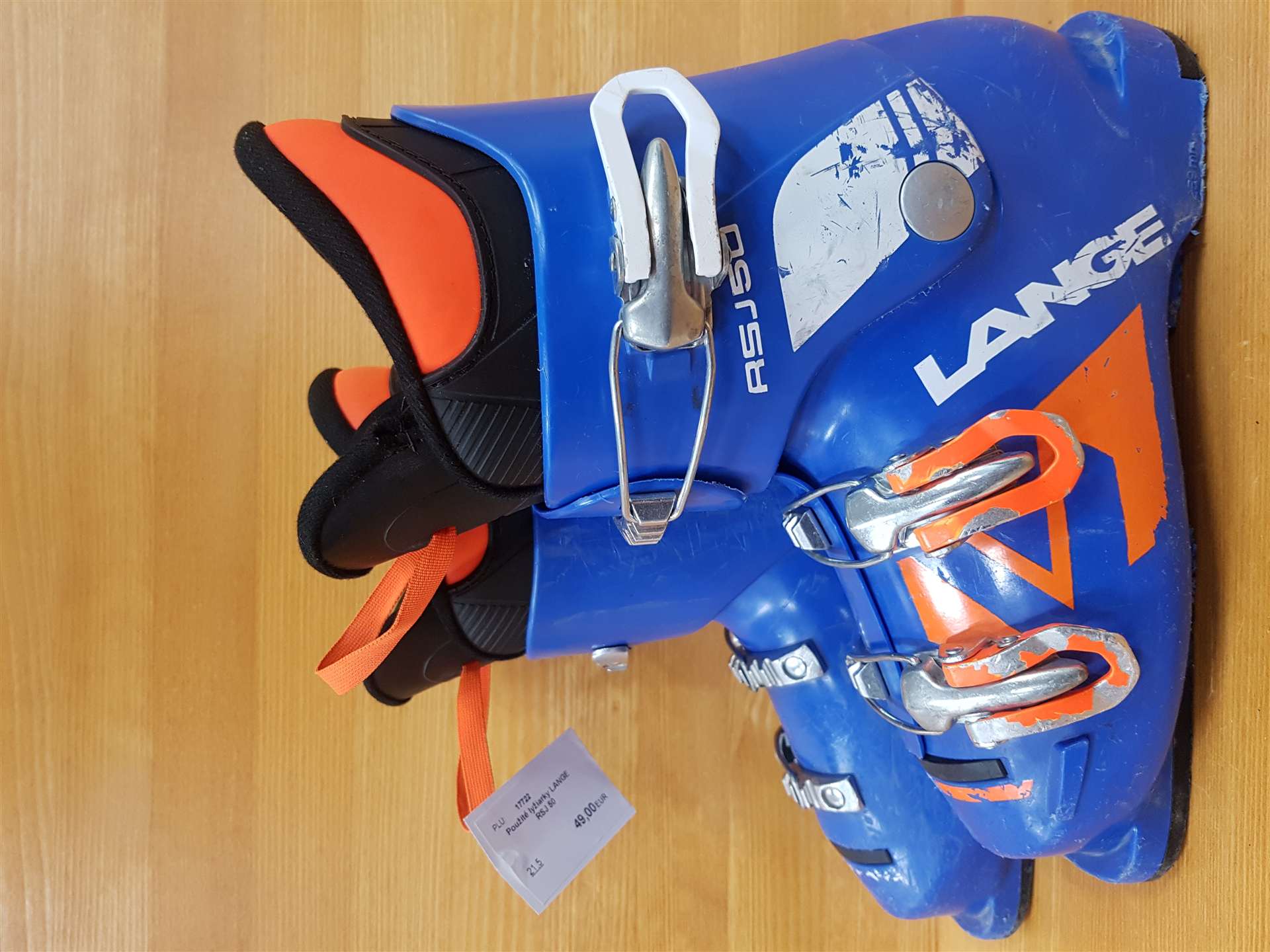 Použité lyžiarky LANGE RSJ 50