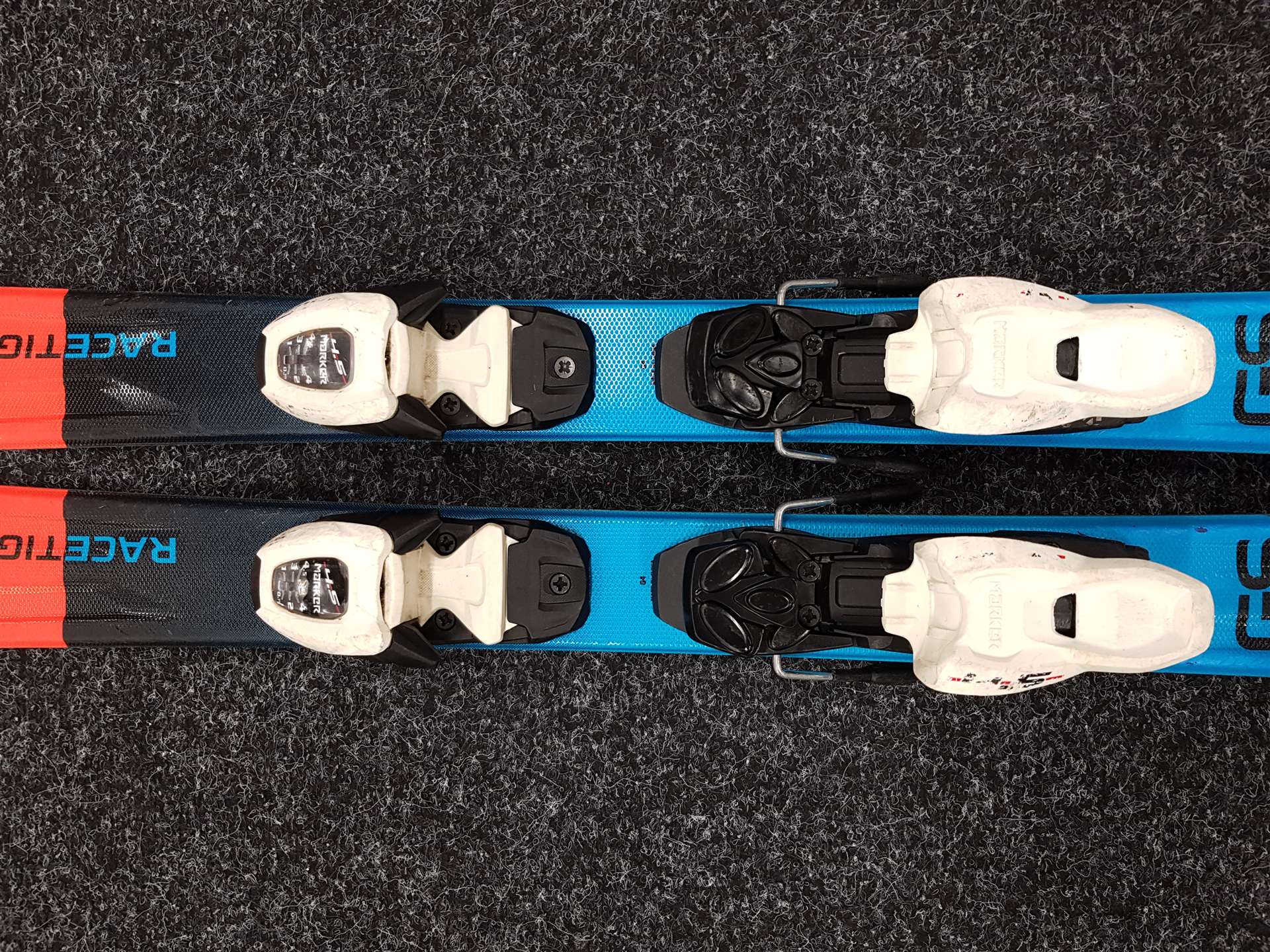 Używane narty dziecięce VOLKL Racetiger GS 9 + wiązania Marker 4.5