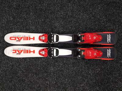 Skis enfant Head Team d'occasion + fixations Head SL 4.5