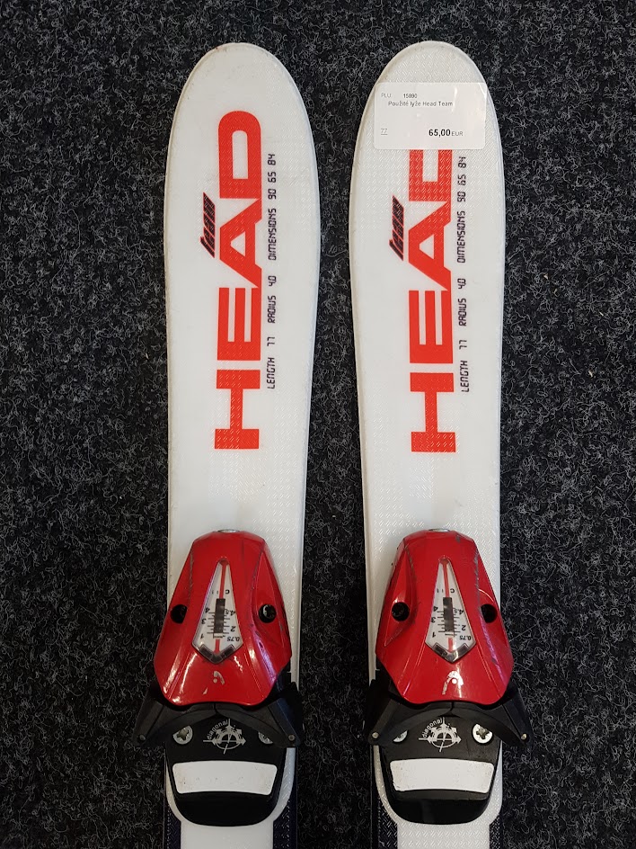 Gebrauchte Head Team Skier