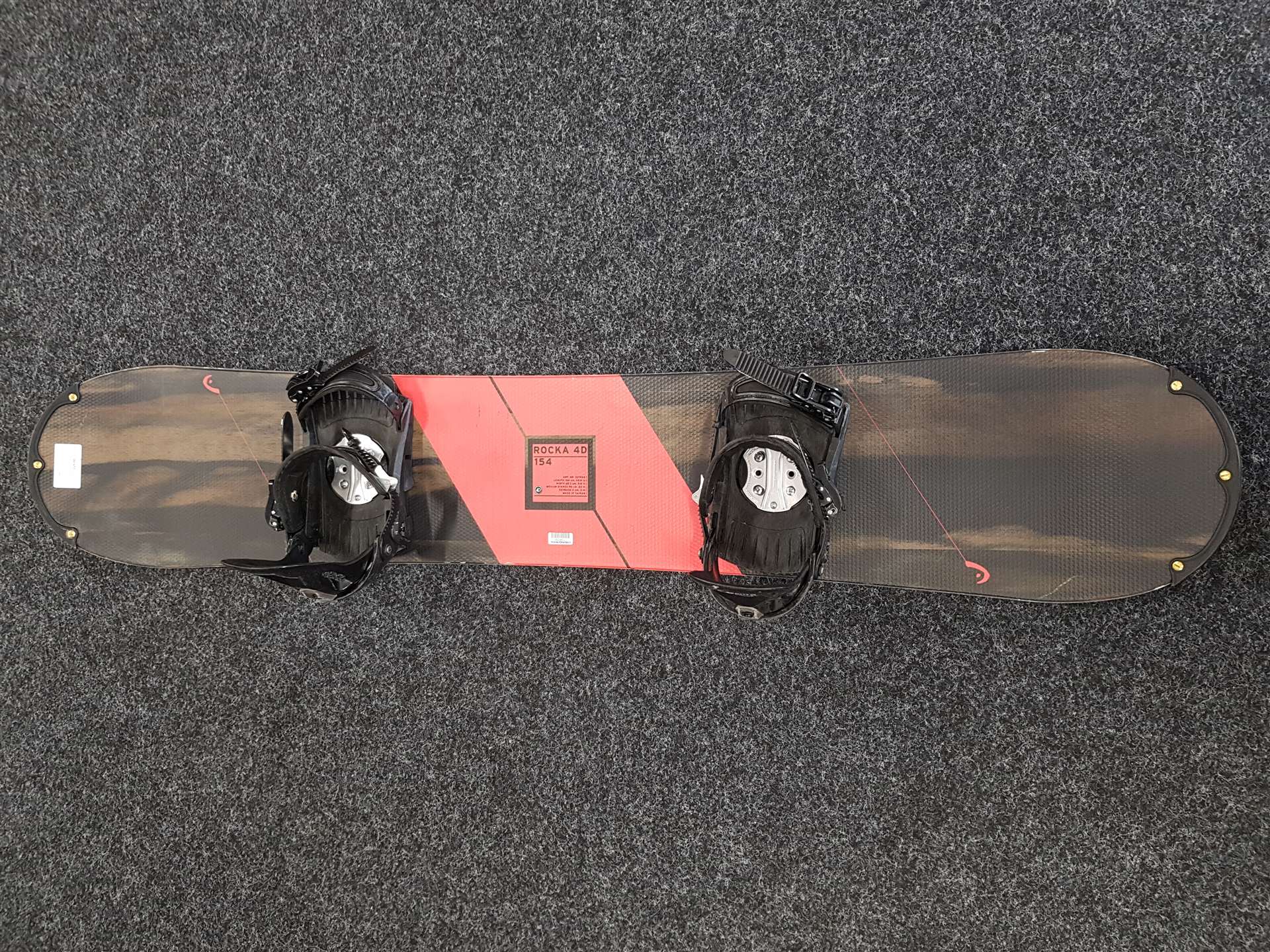 Použitý snowboard HEAD Rocka 4D + viazanie Speedfits nastaviteľné veľkosť M-XL