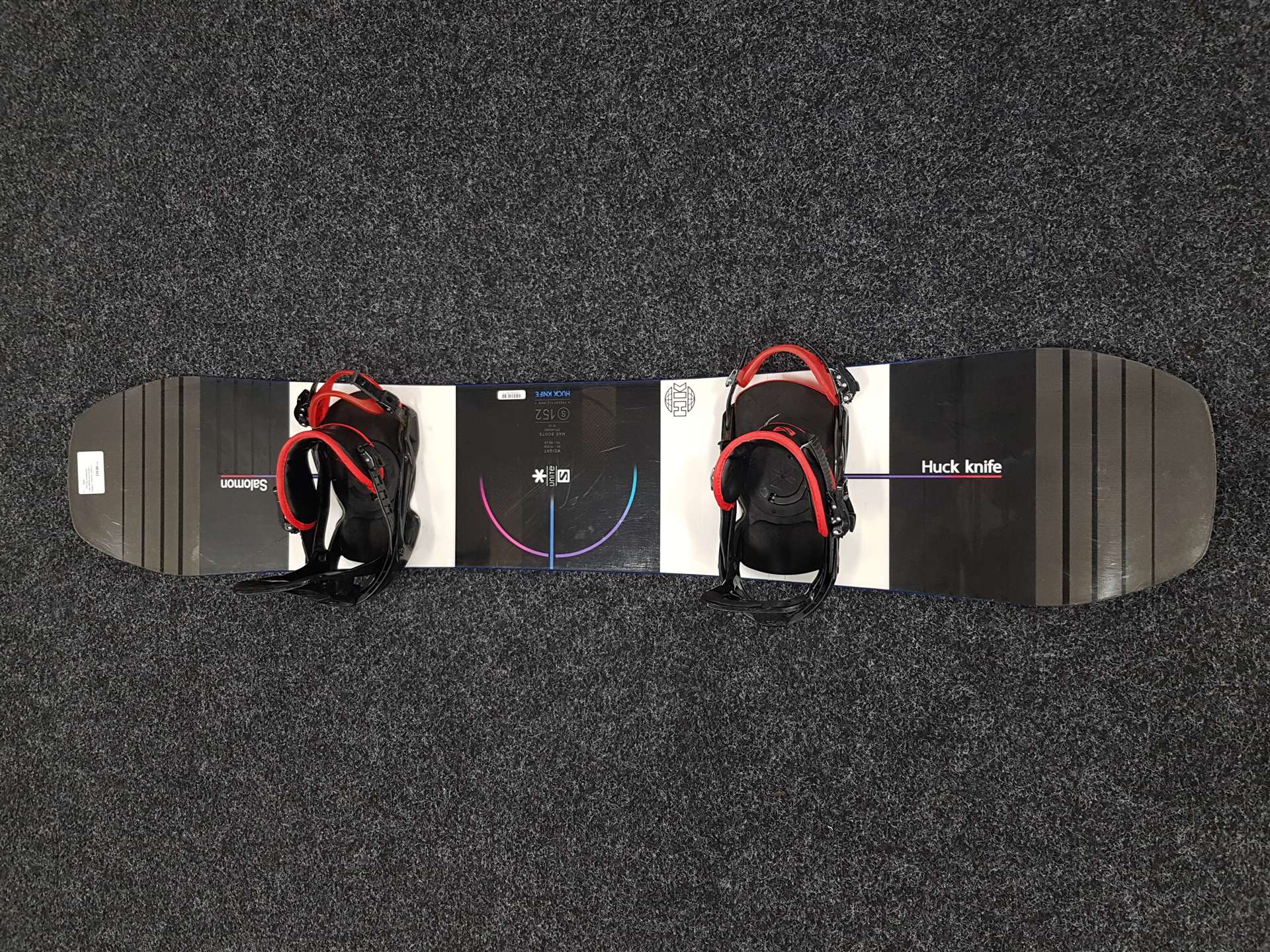 Használt SALOMON Huck Knife snowboard + Salomon kötés L-es méret