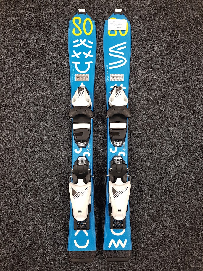 Použité dětské lyže SPORTEN XOXO + vázání Tyrolia 4,5
