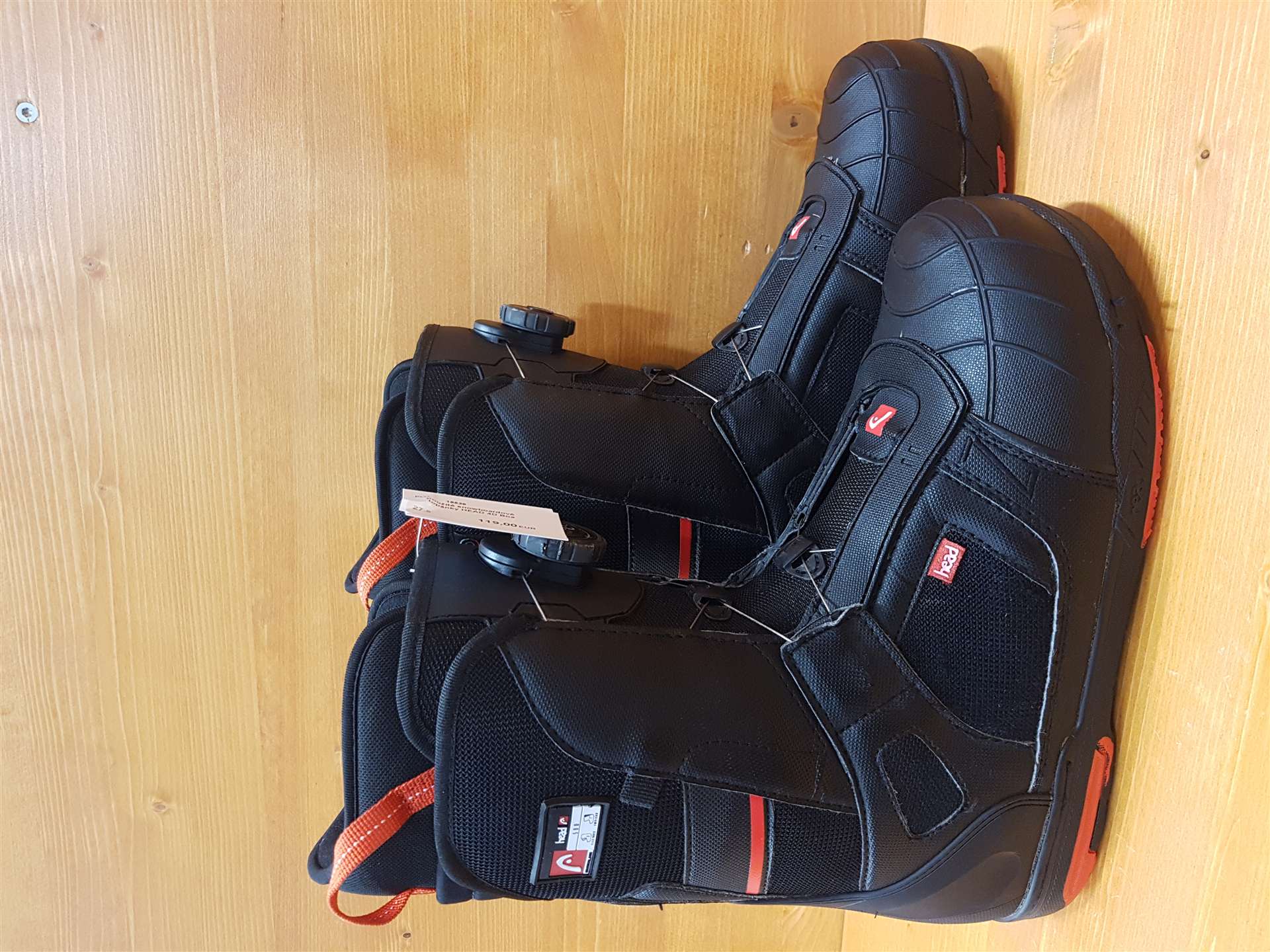 Použité snowboardové topánky HEAD 4D Boa