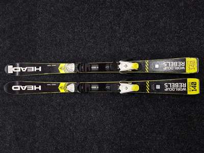 Schiuri HEAD Worldcup Rebels I.Race Team folosite + legături Head SLR 7.5