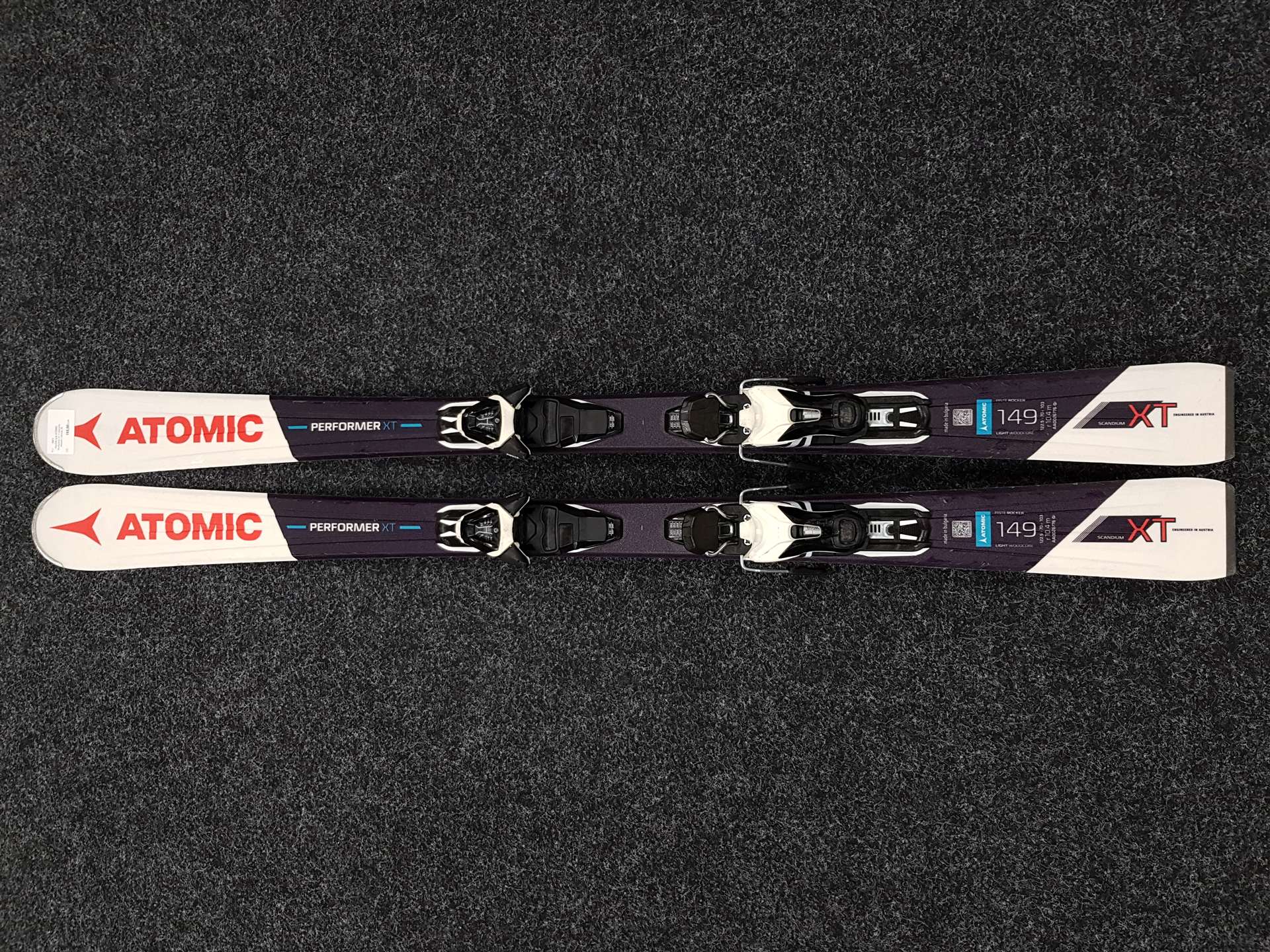 Použité lyže ATOMIC Performer XT + vázání Atomic Lithium 10