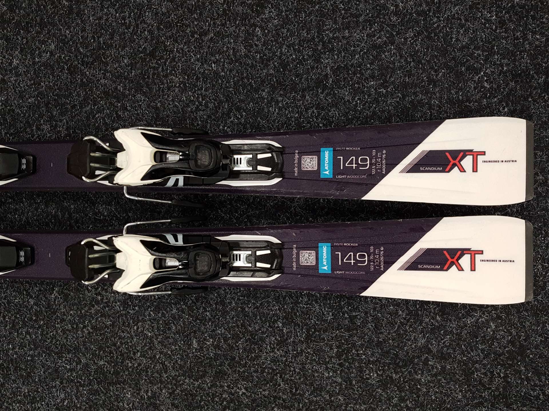Použité lyže ATOMIC Performer XT + vázání Atomic Lithium 10