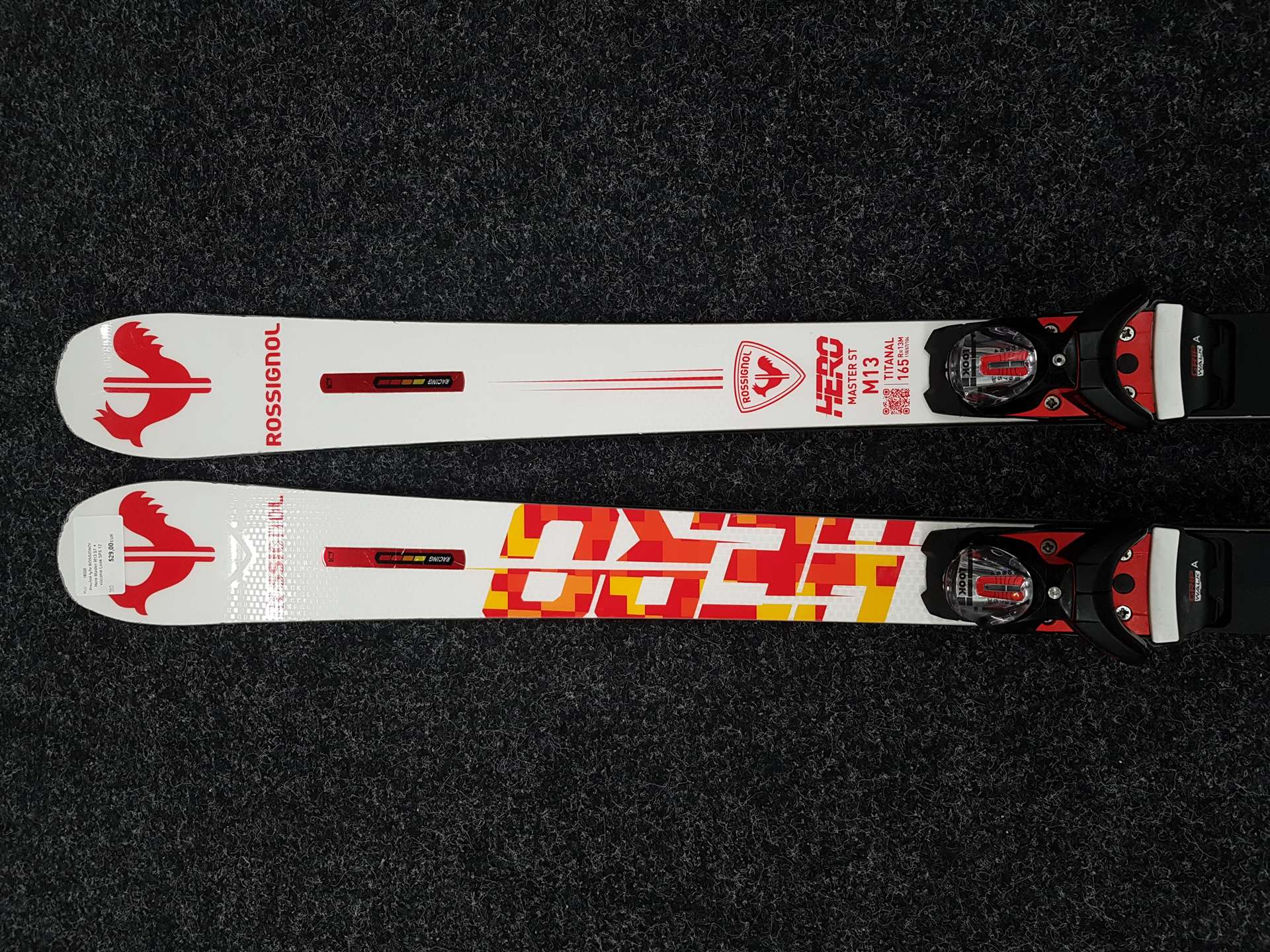 Použité lyže ROSSIGNOL Hero Master M13 ST + viazanie Look SPX 12