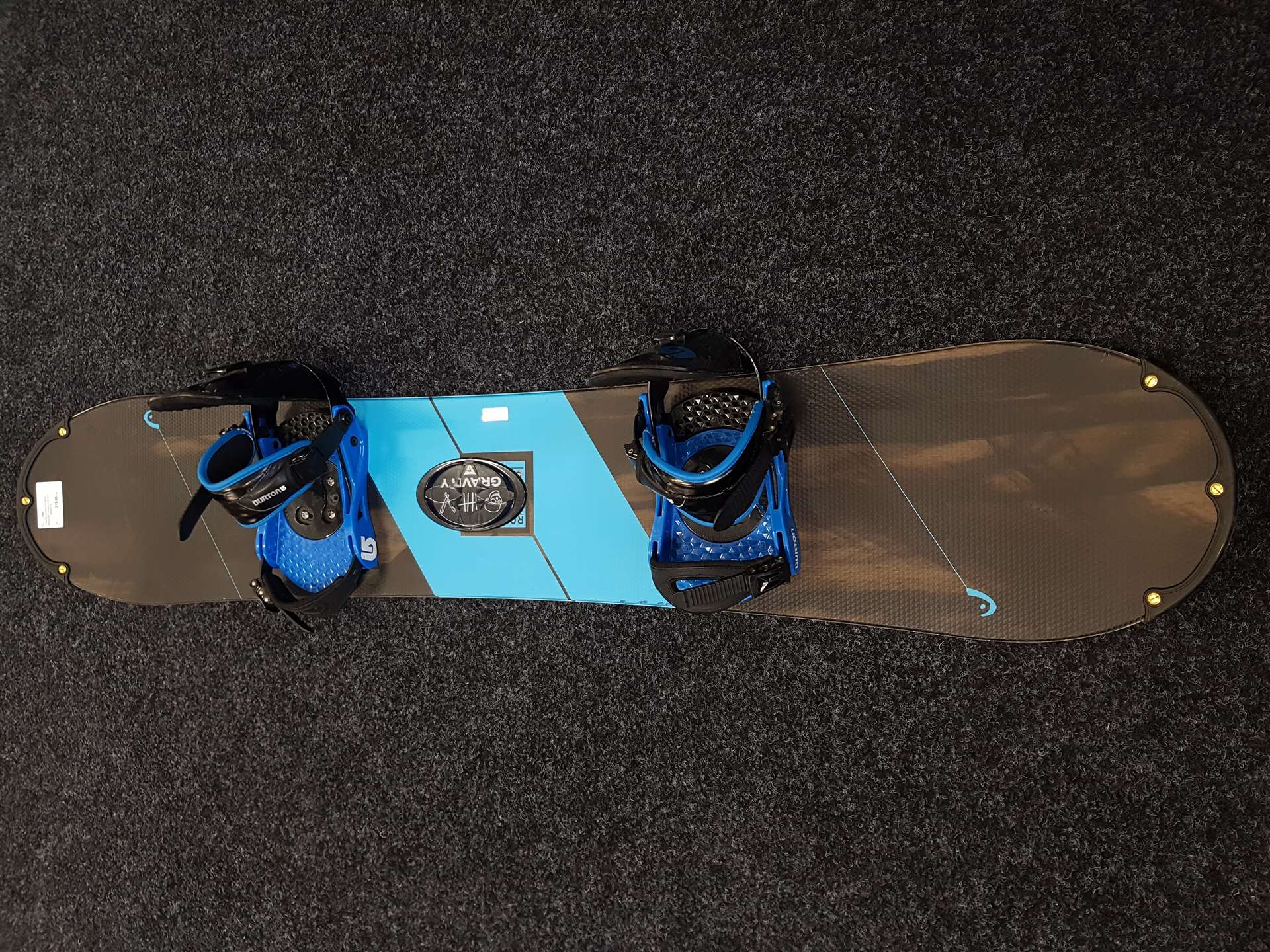 Snowboard HEAD Rocka 4D d'occasion + fixations Burton taille S