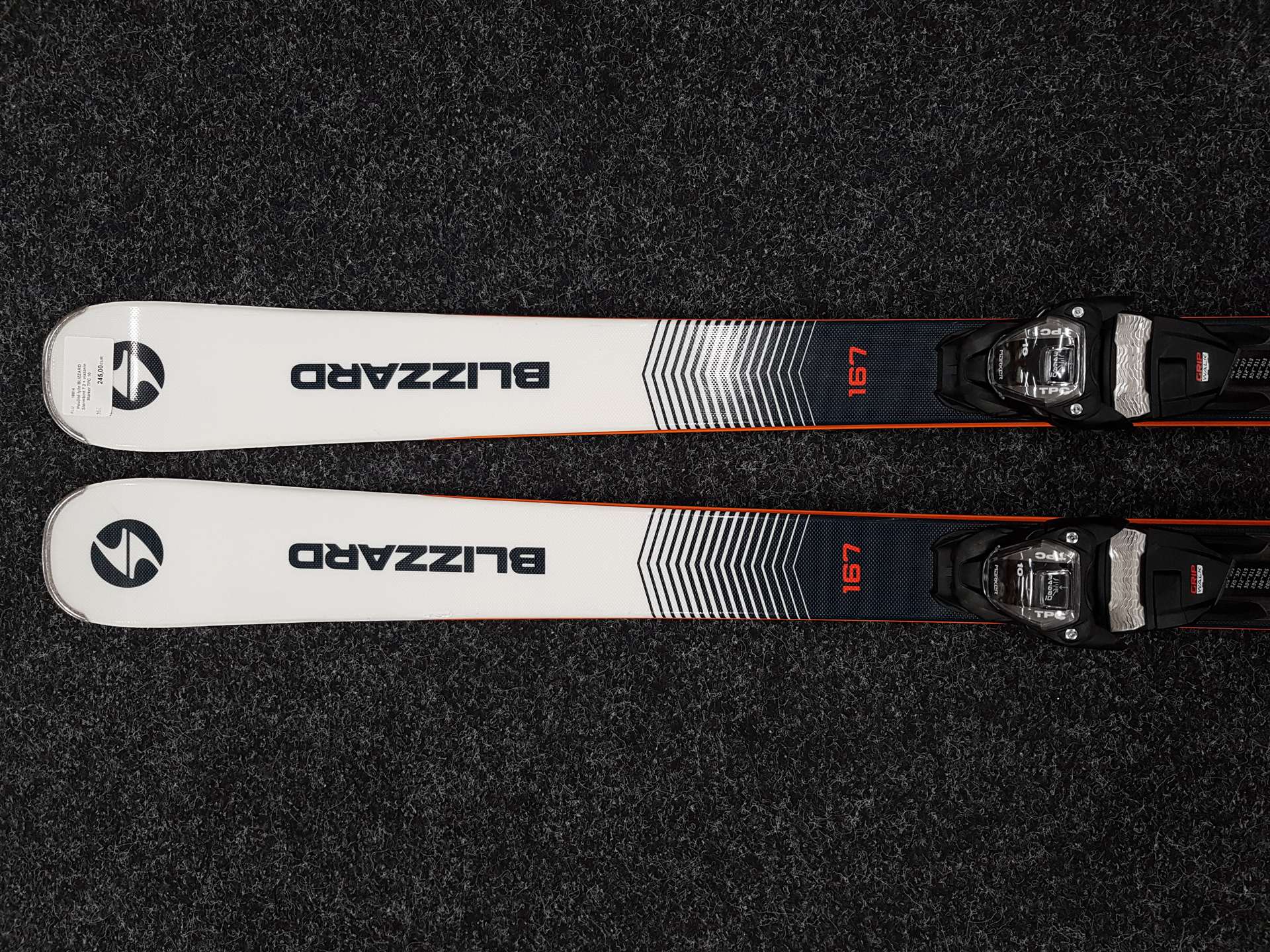 Skis d'occasion BLIZZARD Stormbird 7.2 + fixations Marker TPC 10