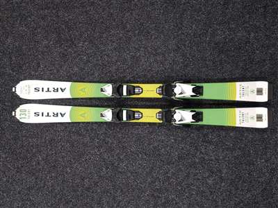 Esquís infantiles usados ARTIS Talent 130 + fijaciones Tyrolia SLR 7.5