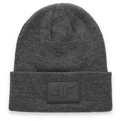 Zimní čepice 4F CAM064 sivá