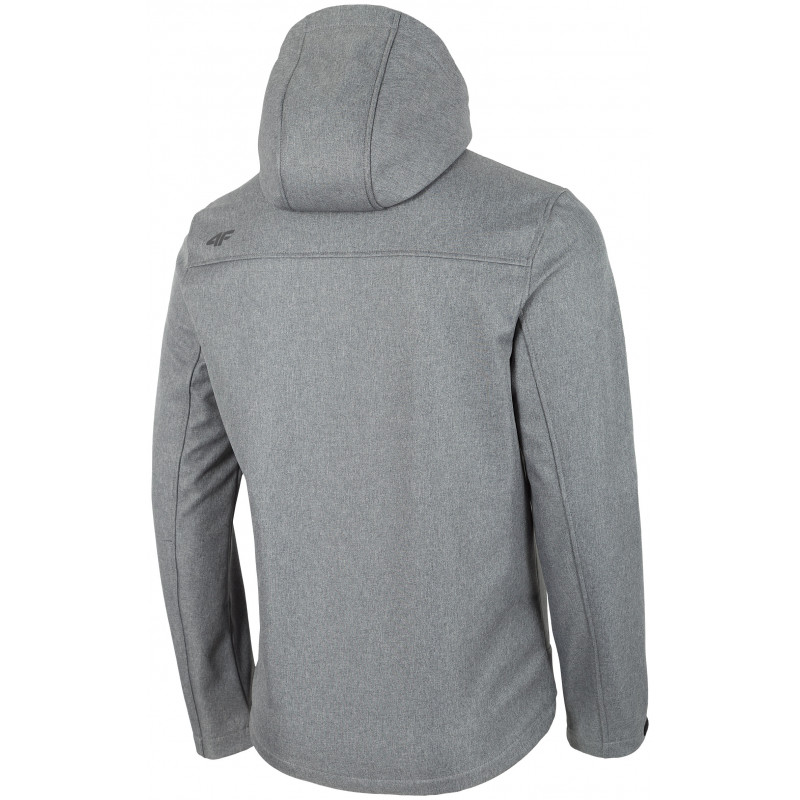 Kurtka softshell 4F SFM002 w kolorze szarym