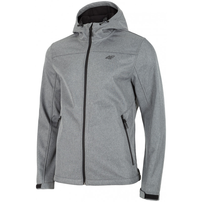 Kurtka softshell 4F SFM002 w kolorze szarym
