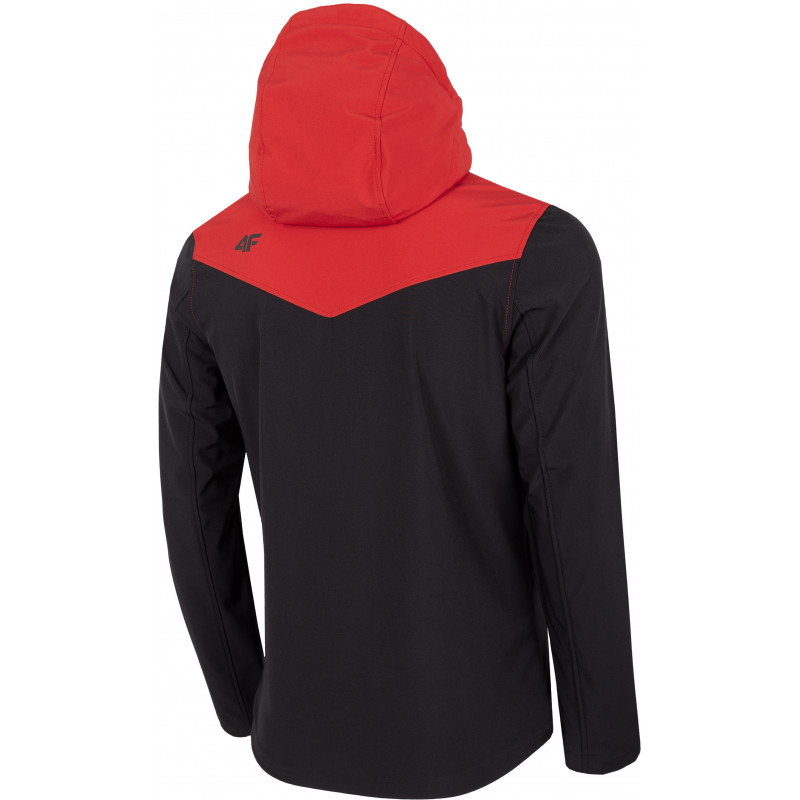 Kurtka softshell 4F SFM003 czerwona