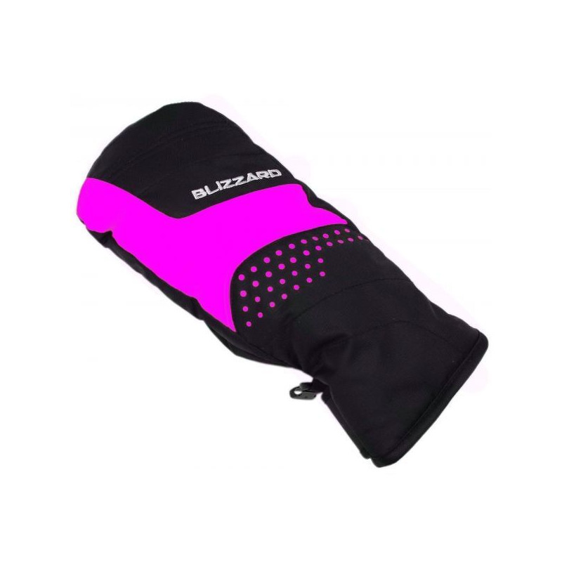 Lyžiarske rukavice BLIZZARD Mitten junior ski gloves, black/pink