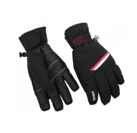 Gants de ski BLIZZARD Reflex junior, noir/rose