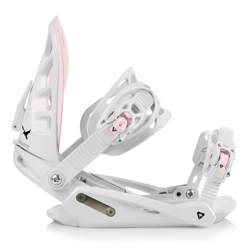 Snowboardové viazanie Gravity G1 Lady white