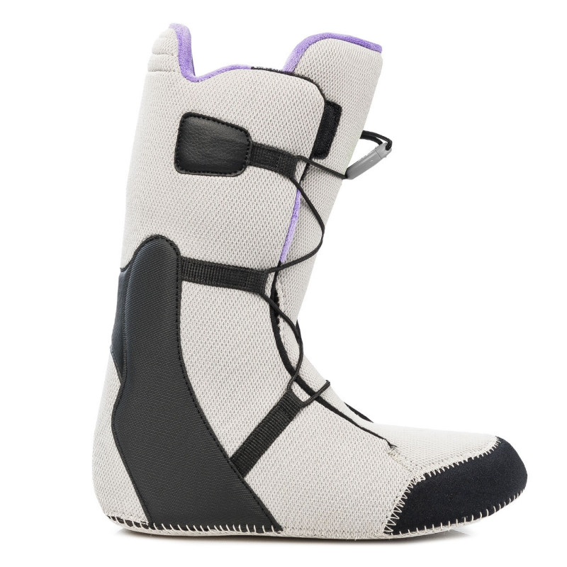 Bottes de snowboard Gravity Aura Fast Lace noir/gris