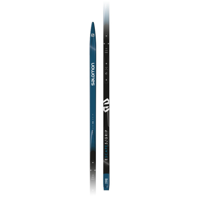 Skis de fond Salomon Escape 5 grip + fixations Salomon Prolink Auto
