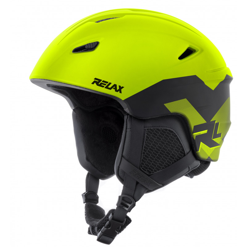 Prilba Relax Wild matt neon yellow, black