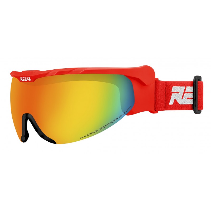 Masque de ski Relax Nordic rouge mat
