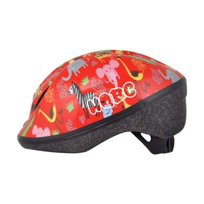 Kinder-Fahrradhelm Kiqs rot 52-56