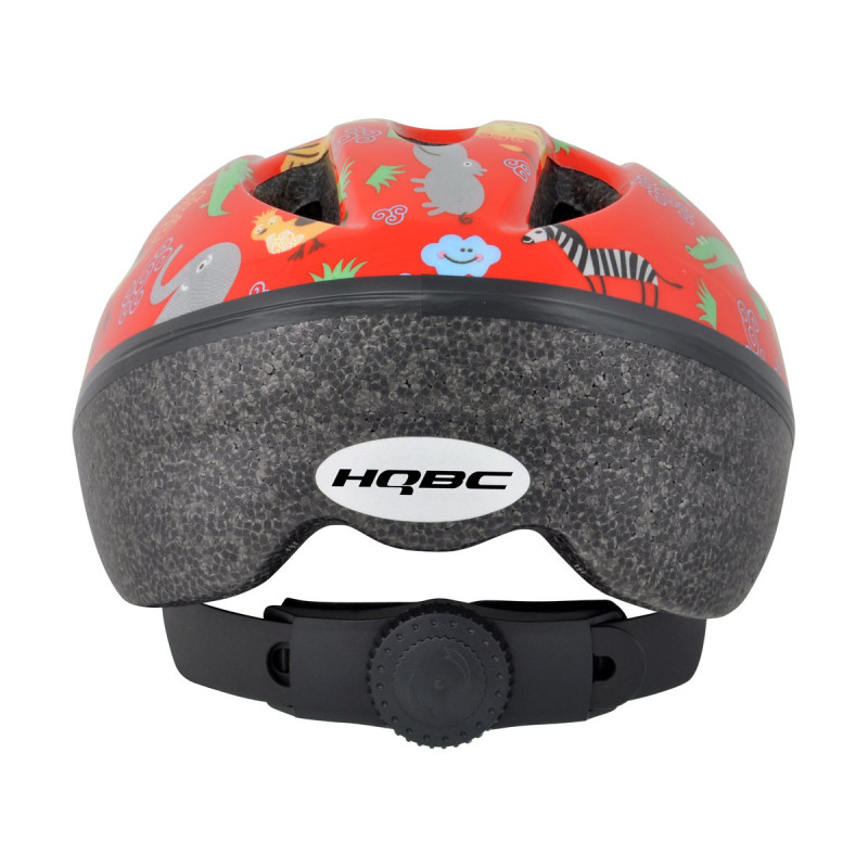 Kinder-Fahrradhelm Kiqs rot 52-56