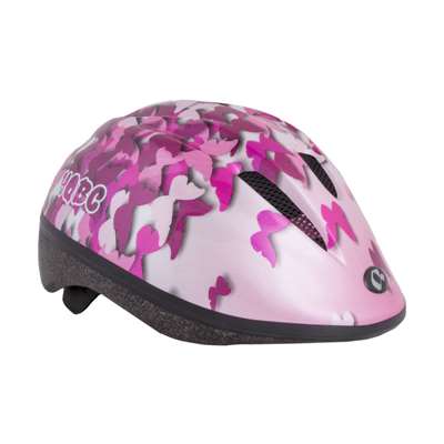 Kinder-Fahrradhelm Kiqs rosa 52-56