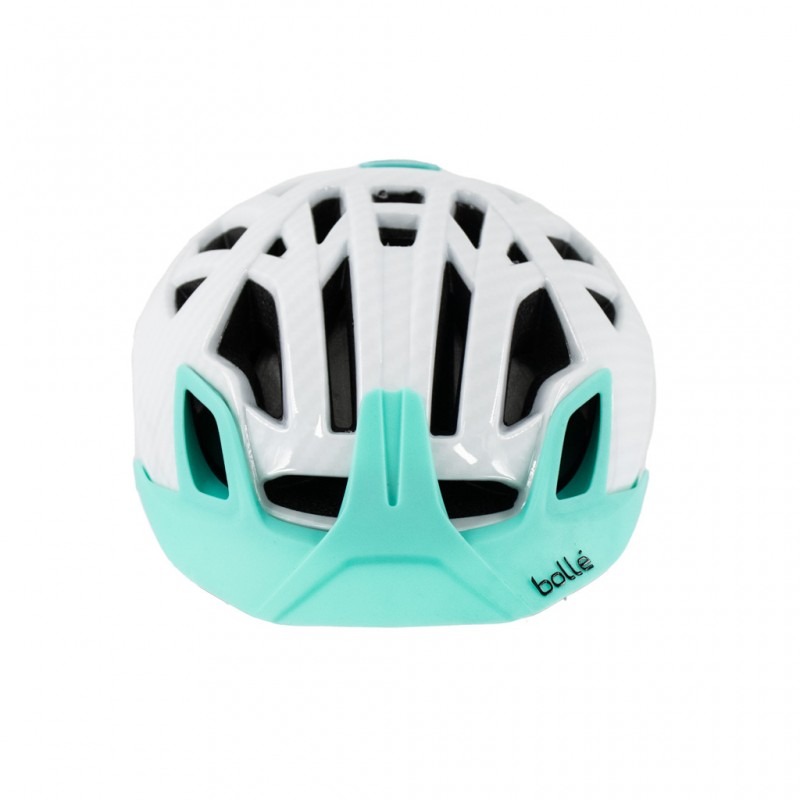 cyklistická helma Bolle THE ONE ROAD white/mint