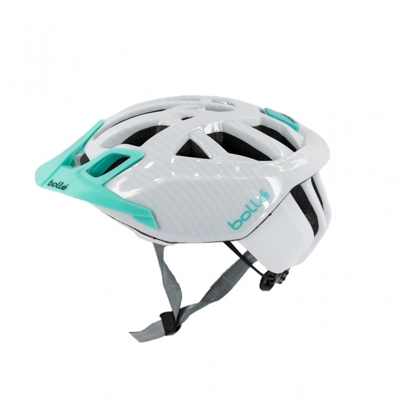 cyklistická helma Bolle THE ONE ROAD white/mint