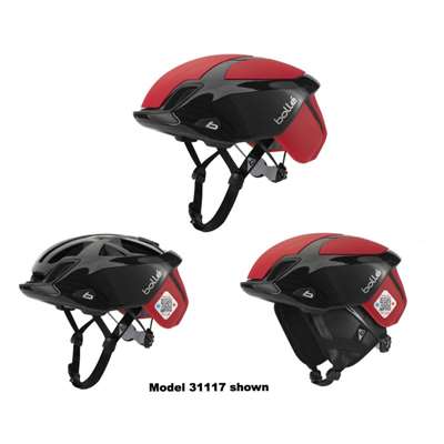 Fahrradhelm BOLLÉ The One Road Premium Red Carbon