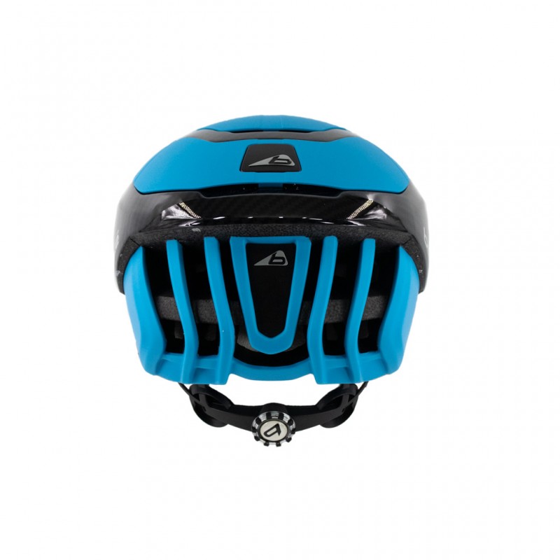 Fahrradhelm BOLLÉ The One Road Premium blau carb