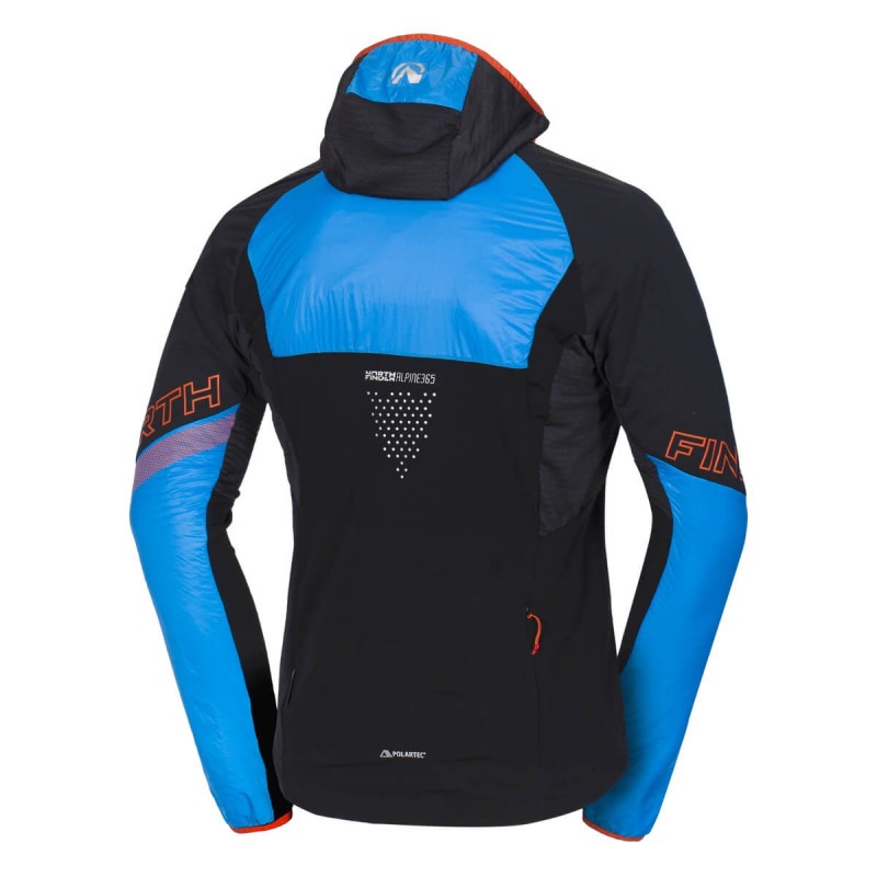 Herrenjacke Skitouren Northfinder BU-38061SKP blau Solisko